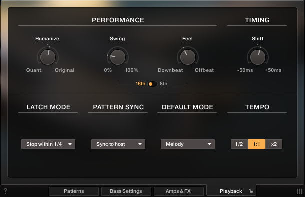 left) Fruity Loops screen shot (right) Spanner-based instrument