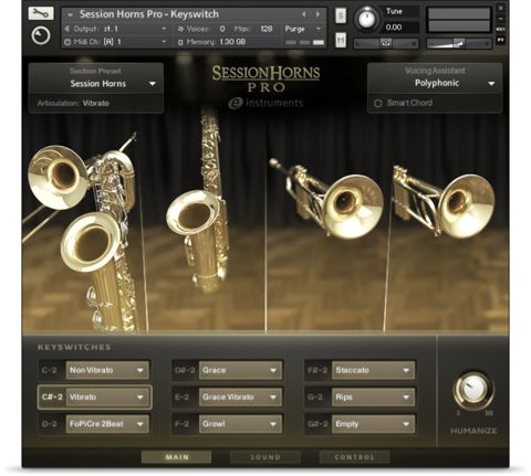 Session Horns Pro – contemporary horns | Komplete