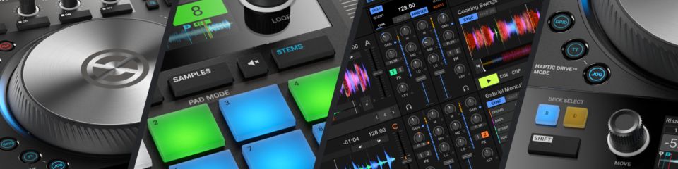 Traktor Kontrol S4: 4-channel DJ controller